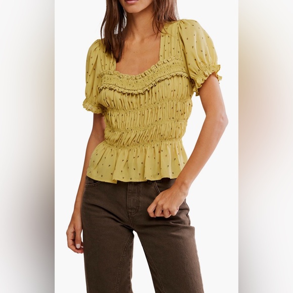 Adore you Blouse NWOT crushed rosemary combo - Picture 1 of 2